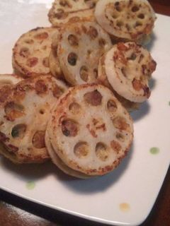 レンコンのはさみ焼き-レシピのメイン写真