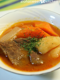 ボルシチ風牛肉のトマト煮込み♪-レシピのメイン写真