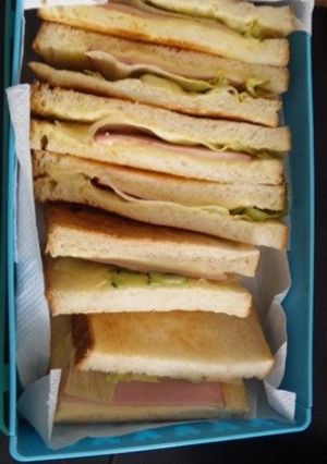 サンドウィッチ-レシピのメイン写真