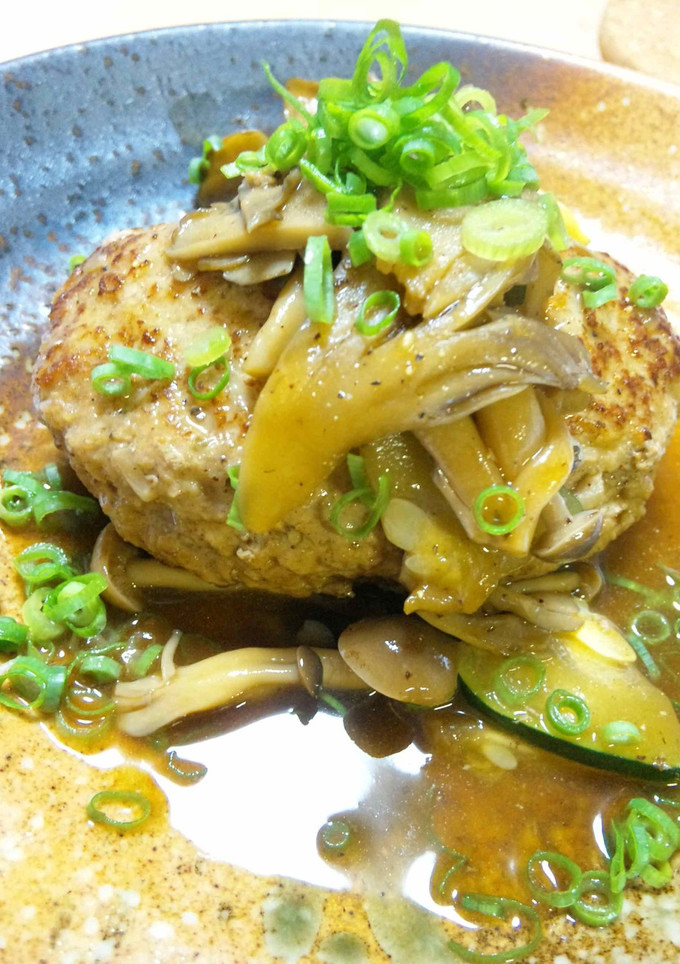 ふっくら蒸し焼き♪絶品和風ハンバーグ-レシピのメイン写真