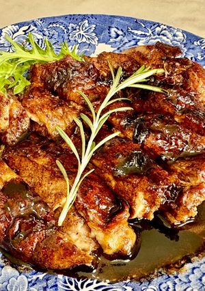 鶏もも肉のバルサミコソテー-レシピのメイン写真