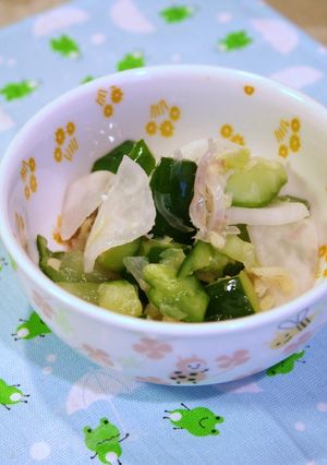 酢と塩でこんなにおいしい！簡単浅漬け-レシピのメイン写真
