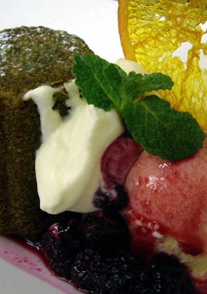 Green Tea Fondant-レシピのメイン写真
