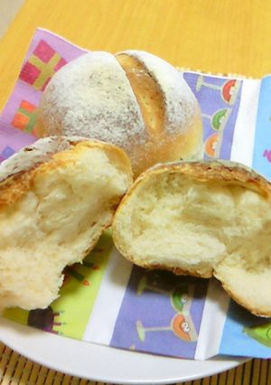 HBで簡単に☆全粒粉のミルキー丸パン-レシピのメイン写真