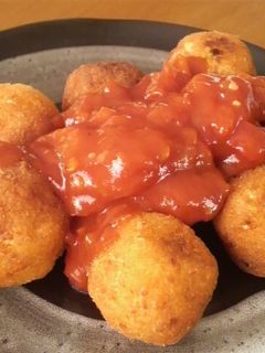 おからボール・トマトタルタルソース添え-レシピのメイン写真