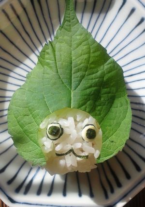ぴちょんくん　のキャラ弁-レシピのメイン写真