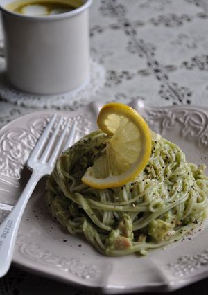 ツナとアボカドのクリーミー素麺-レシピのメイン写真