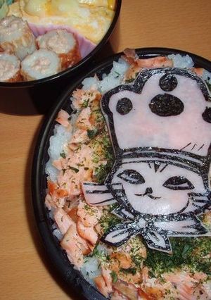 キャラ弁 モンスターハンター アイルー-レシピのメイン写真