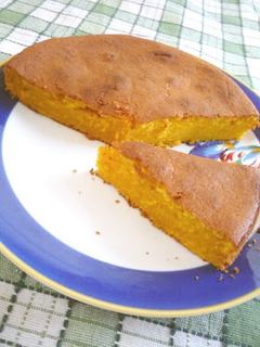 しっとり❤ かぼちゃたっぷりケーキ-レシピのメイン写真