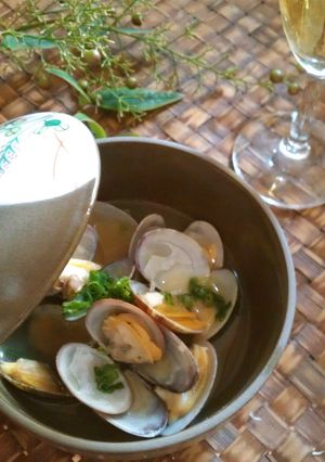 電子レンジで作る❀あさりの酒蒸し-レシピのメイン写真