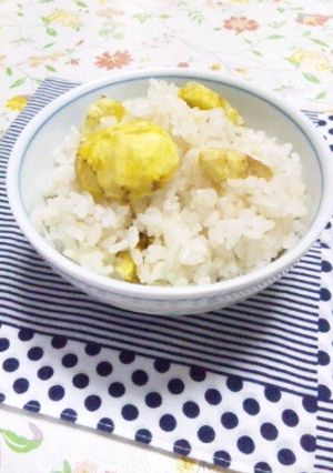 秋にはやっぱり栗ごはん♪薄味仕上げ-レシピのメイン写真