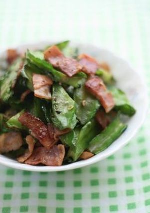 四角豆のベーコンバター炒め-レシピのメイン写真