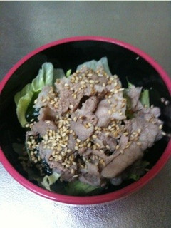 肉ワカメサラダ-レシピのメイン写真