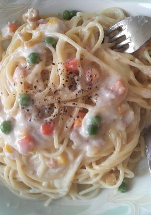 カップスープで簡単チーズパスタ-レシピのメイン写真
