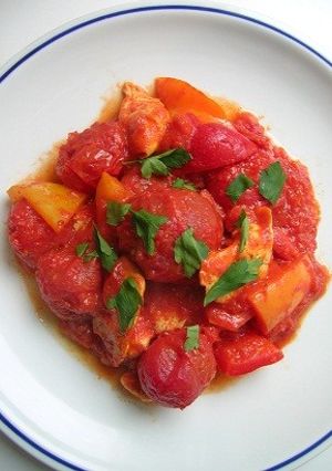 たっぷりトマトのカチャトーラ-レシピのメイン写真
