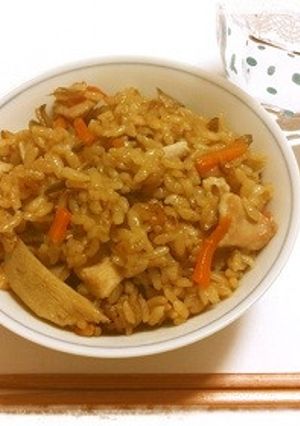 鶏炊き込みご飯 ★鶏飯★-レシピのメイン写真