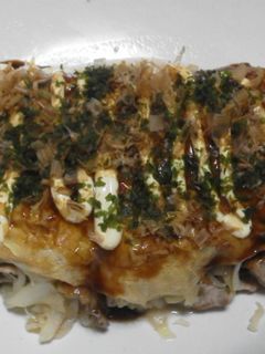 キャベツたっぷりとんぺい焼き♪-レシピのメイン写真