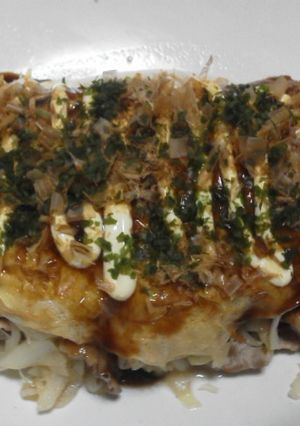 キャベツたっぷりとんぺい焼き♪-レシピのメイン写真