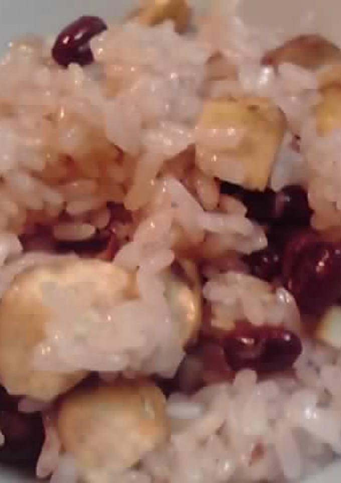 ずるして簡単☆栗入りお赤飯♪-レシピのメイン写真