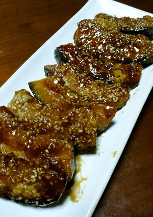 おかずかぼちゃ！！かぼちゃのゴマ照り♪-レシピのメイン写真