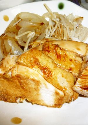 鶏肉のステーキ~黒酢ソースで~-レシピのメイン写真