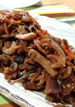 切り干し大根と乾物のしっかり煮物-レシピのメイン写真