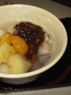 白玉あんみつ-レシピのメイン写真