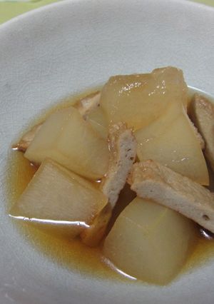 冬瓜とじゃこ天の煮物-レシピのメイン写真