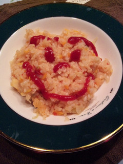炊飯器でランチ!シーフード入りトマトご飯-レシピのメイン写真