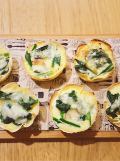餃子の皮でプチキッシュ♪-レシピのメイン写真