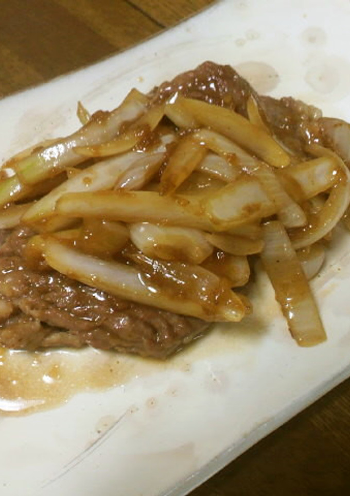厚切り肉のしょうが焼き-レシピのメイン写真