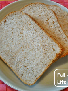 *HB* 全粒粉食パン(早焼き)-レシピのメイン写真