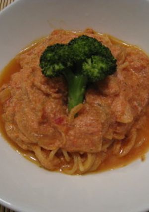 トマトと豆乳のパスタ-レシピのメイン写真