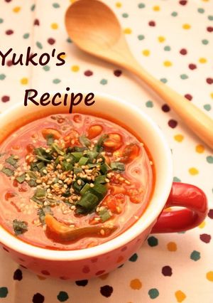 韓国風トマトの納豆チゲ-レシピのメイン写真