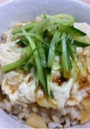 とろける湯葉丼-レシピのメイン写真