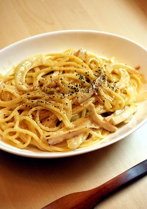 チーズでコクマロ！クリームパスタ-レシピのメイン写真