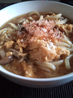 キノコとふんわりたまごうどん-レシピのメイン写真