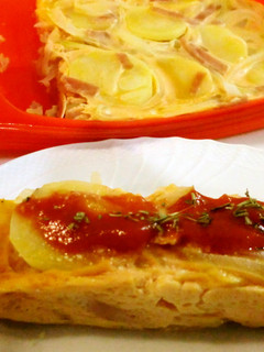 ルクエでごきげん*ベーコンポテトオムレツ-レシピのメイン写真