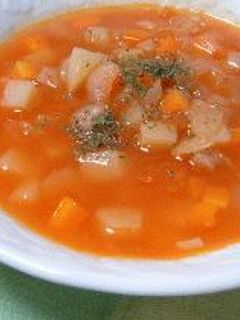 野菜たっぷり♪ミネストローネ-レシピのメイン写真