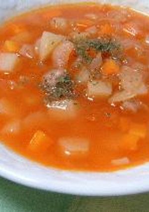 野菜たっぷり♪ミネストローネ-レシピのメイン写真