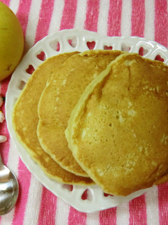 ♪梨♪のホットケーキ♥アレルギー対応♪-レシピのメイン写真