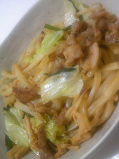 甘辛☆味噌焼きうどん-レシピのメイン写真