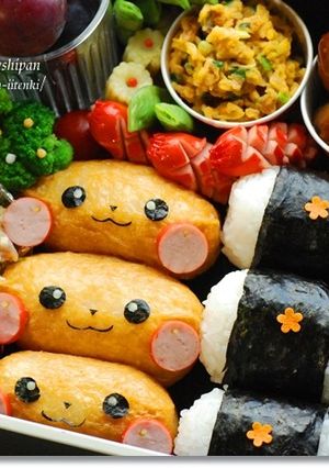 稲荷で簡単ピカチュウの運動会・行楽弁当-レシピのメイン写真