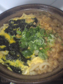 卵とじタヌキうどん-レシピのメイン写真