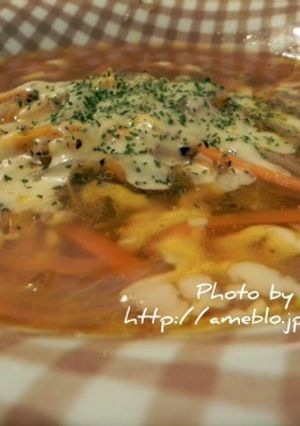 マーガリンコンソメスープ-レシピのメイン写真
