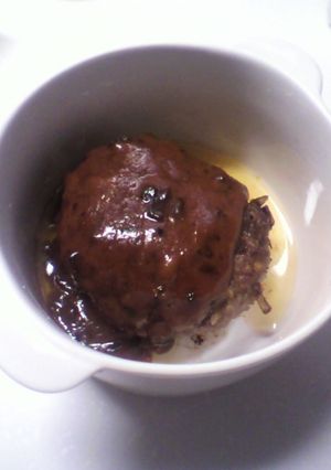 チーズハンバーグ-レシピのメイン写真