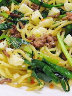 スマートチーズとニラの焼そば-レシピのメイン写真