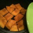 タジン鍋で南瓜の煮物
