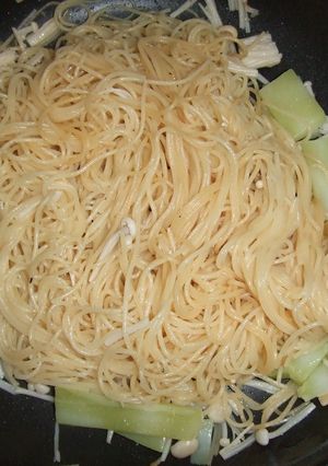 あっという間！マーガリンしょうゆパスタ♪-レシピのメイン写真
