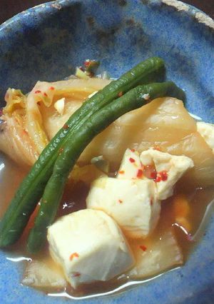 キムチと豆腐のあったか-レシピのメイン写真